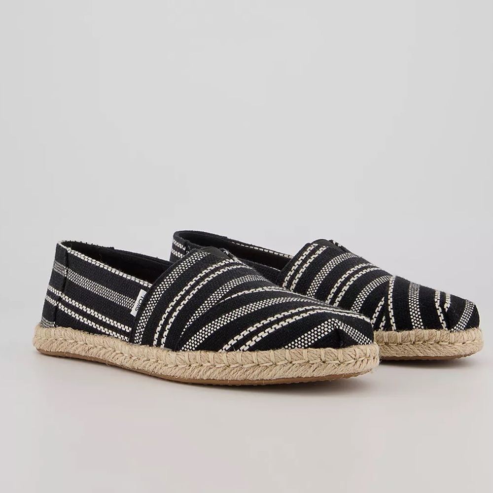 Tom’s Ortholite women’s alpargata rope style shoe size 10